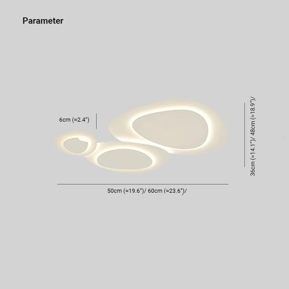 Jurel Plafonnier Nuage Blanc Chambre A Couche