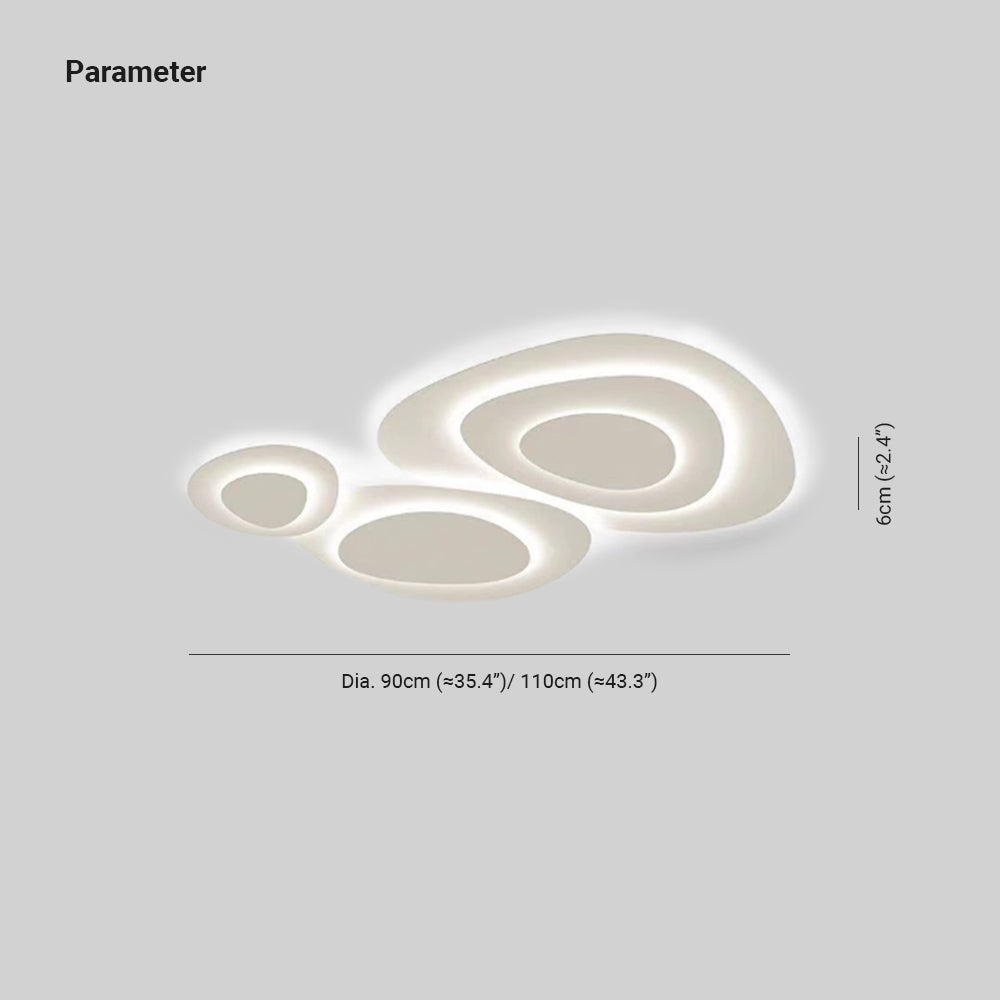 Jurel Plafonnier Nuage Blanc Chambre A Couche