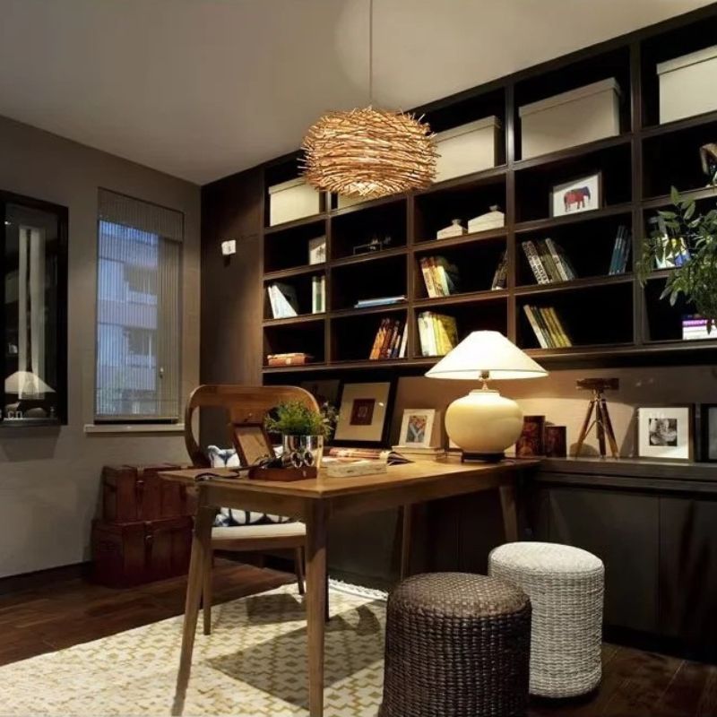 Suspension bambou naturel - Aurore