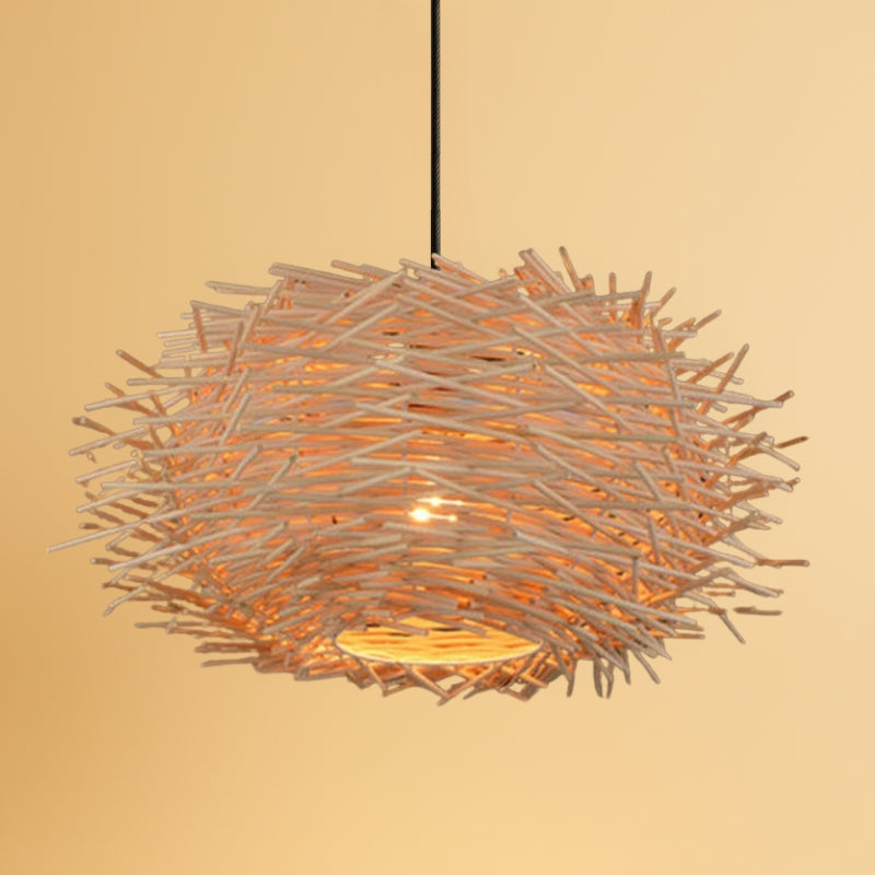 Suspension bambou naturel - Aurore