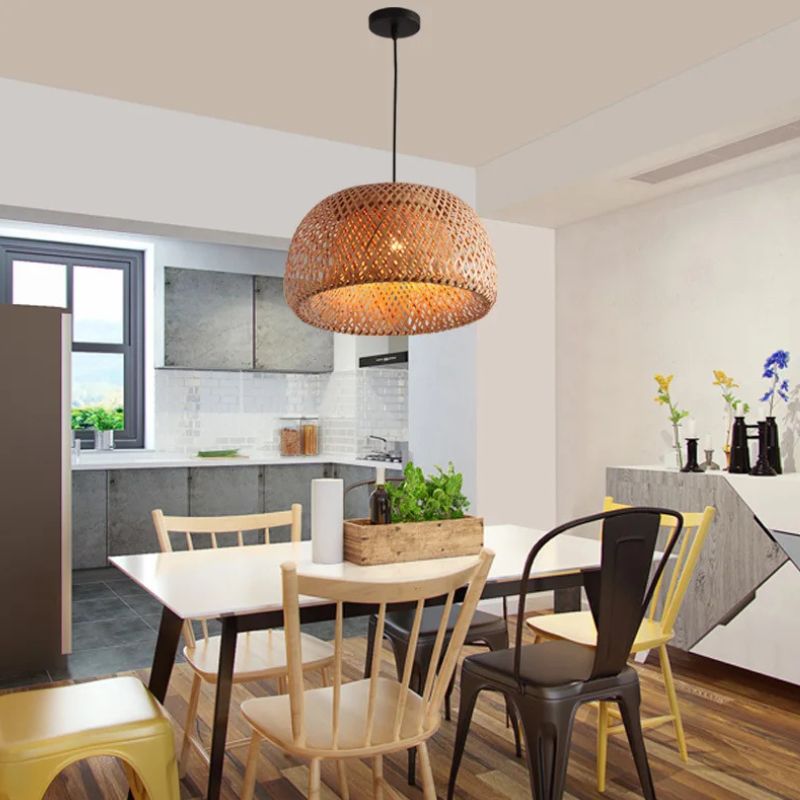 Suspension en bambou naturel - Yuna