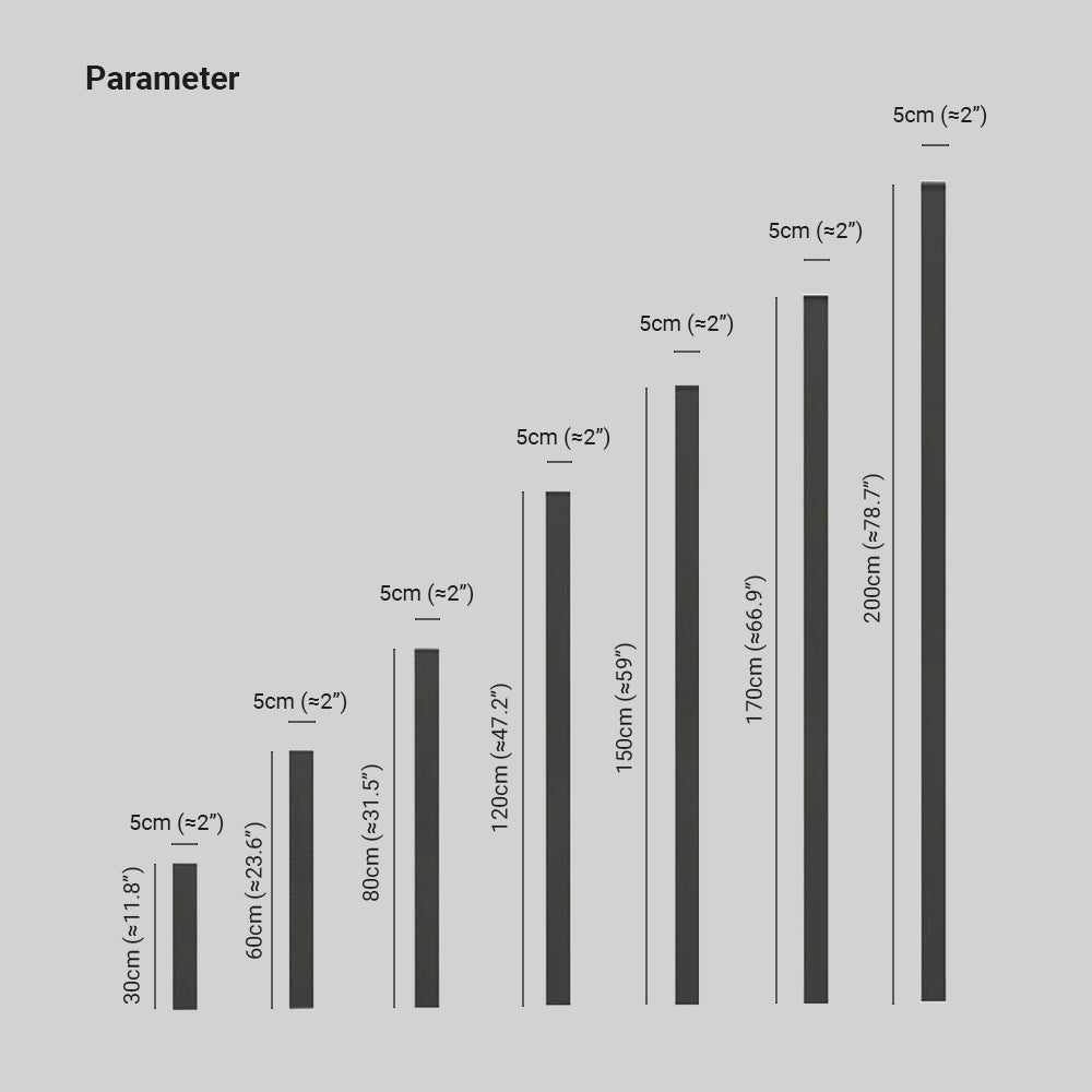 Elune Applique Murale Extérieur LED Étanche Minimaliste Métal Cour