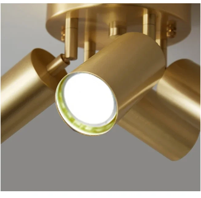 Plafonnier spot doré - Orion