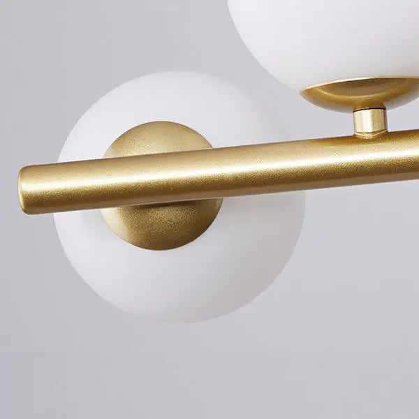 Lustre salle à manger doré - Celesta