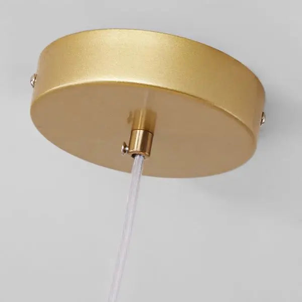 Lustre salle à manger doré - Celesta