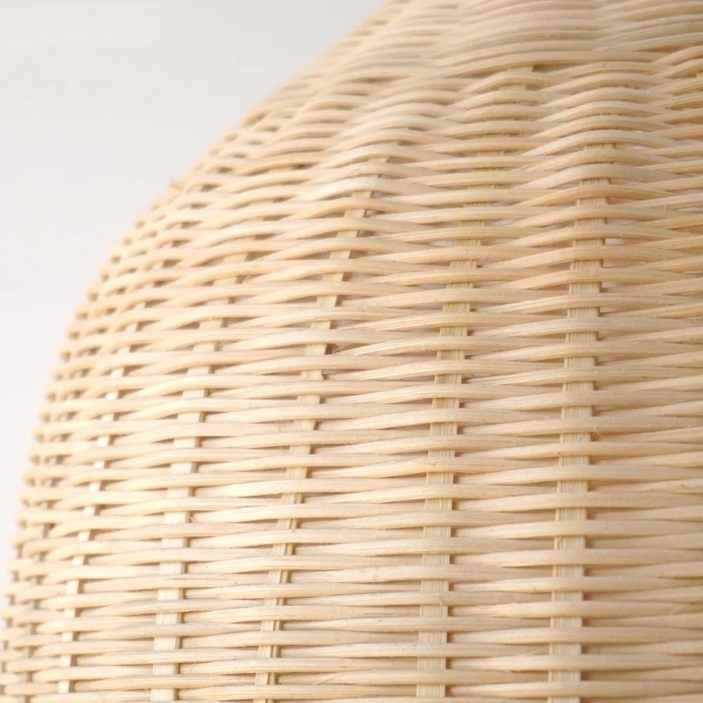 Suspension en bambou rotin pour extérieur et intérieur - Dahlia
