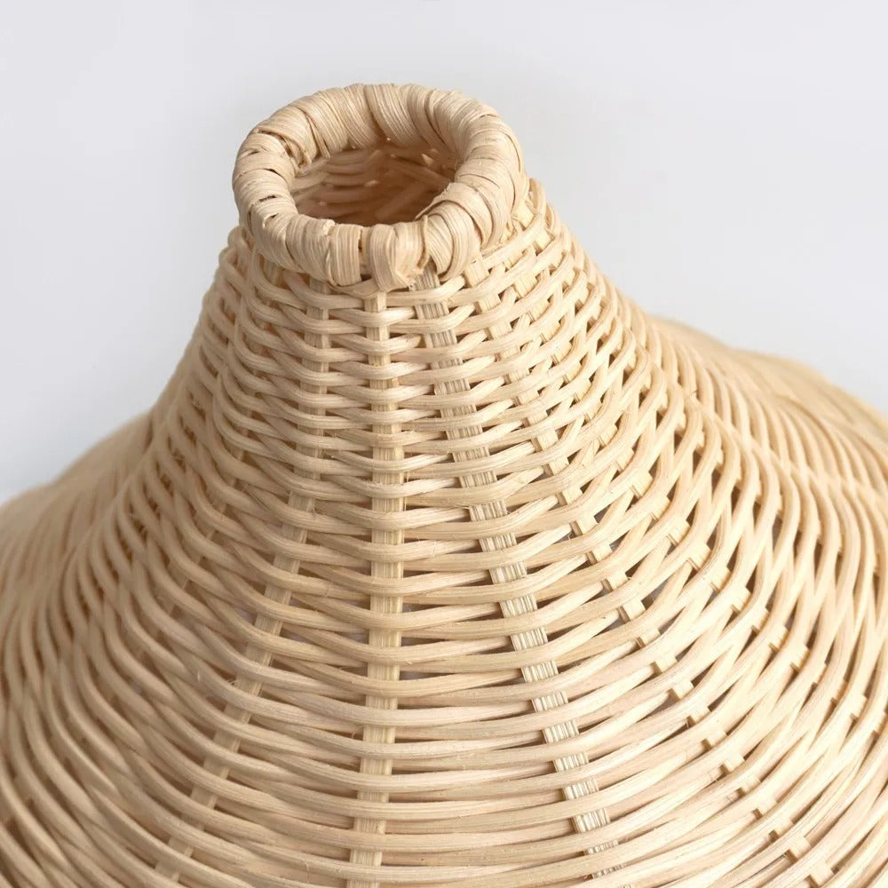 Suspension en bambou rotin pour extérieur et intérieur - Dahlia