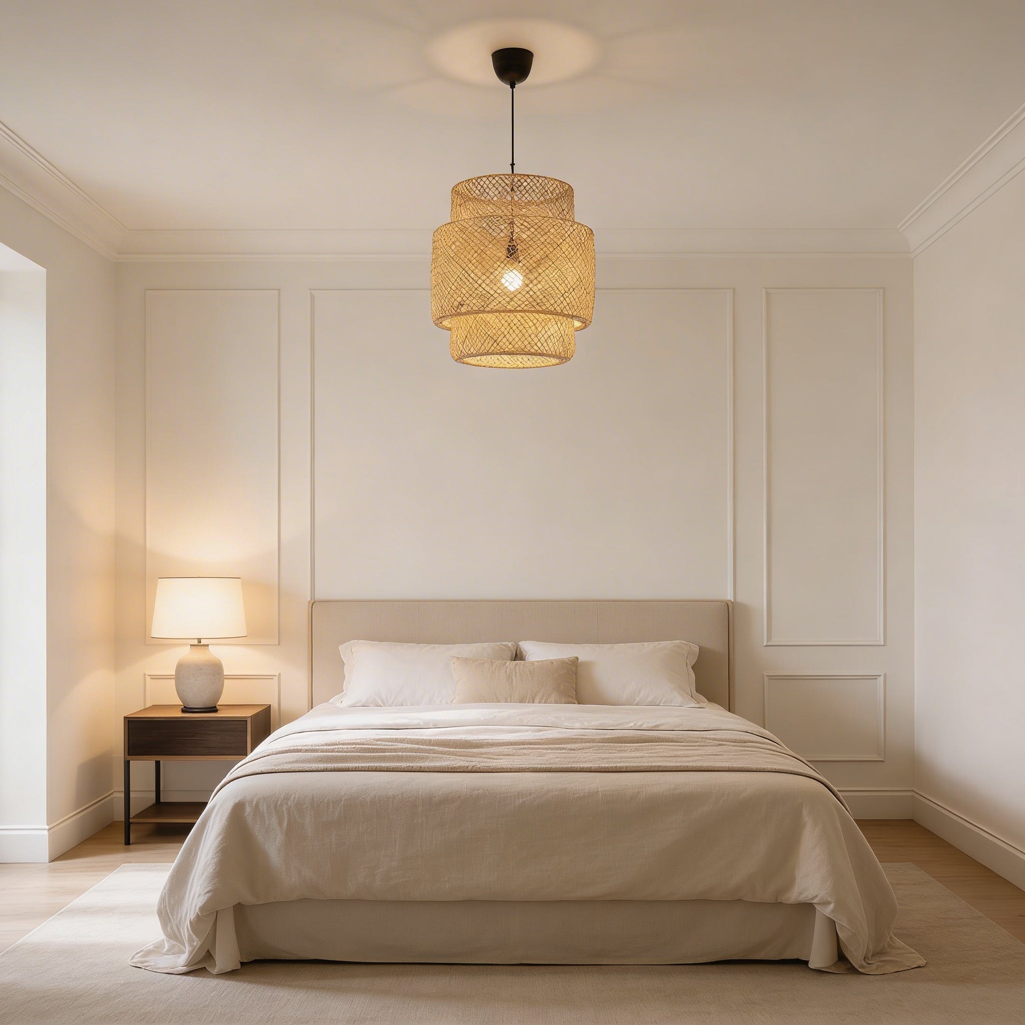 Suspension en bambou naturel - Sona