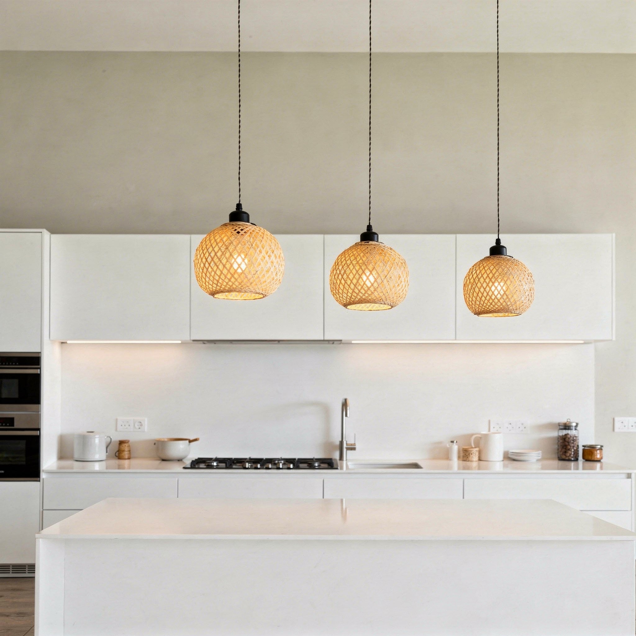 Suspension en bambou naturel - Palma