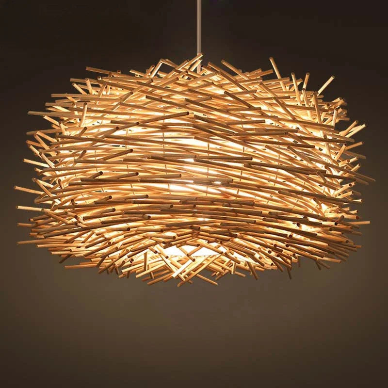Suspension bambou naturel - Andela