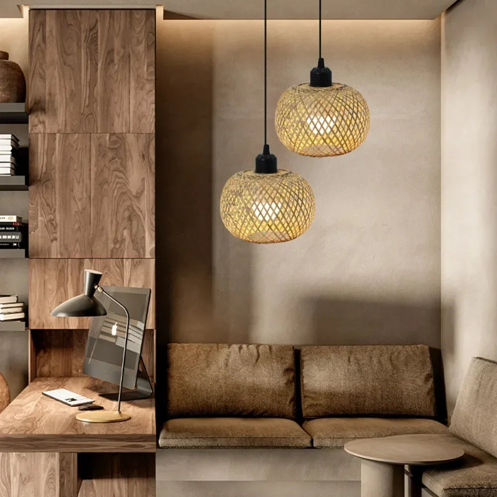 Suspension en bambou naturel - Bulma