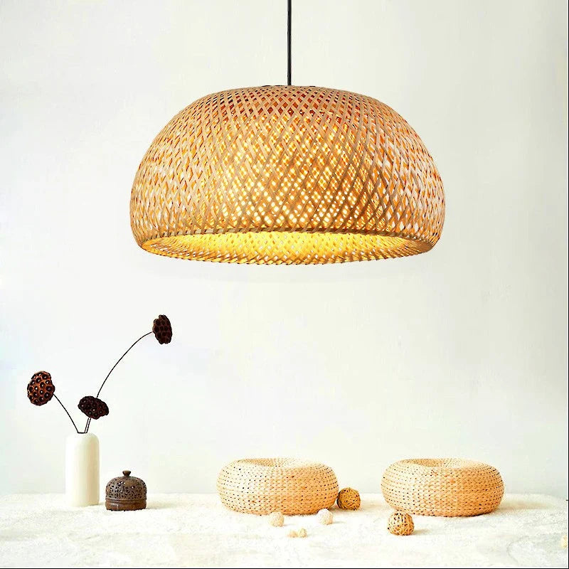 Suspension en bambou naturel - Yuna